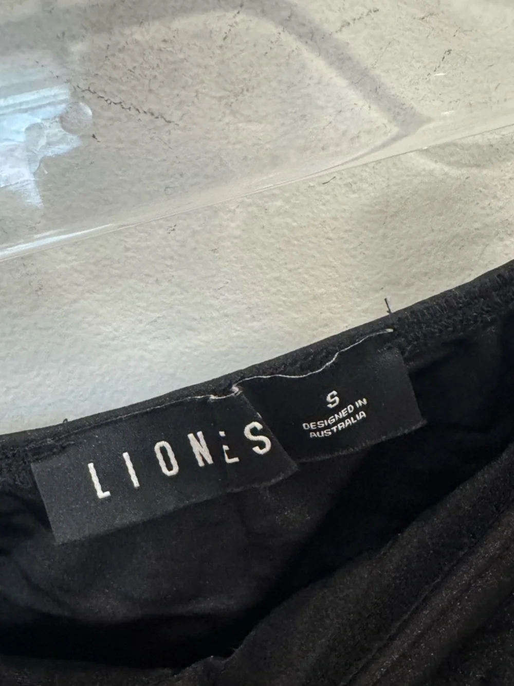 Lioness Black Ruched Asymmetric Midi Skirt - Picture 2 of 5